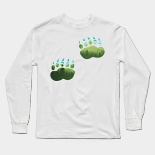 Bear paws Long Sleeve T-Shirt